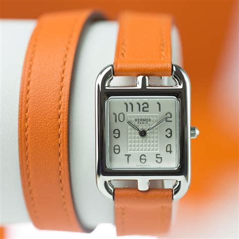 hermes cape cod watch orange